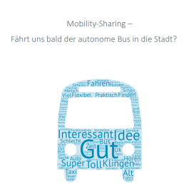Kurzstudie Mobility Sharing - Autonome Busse
