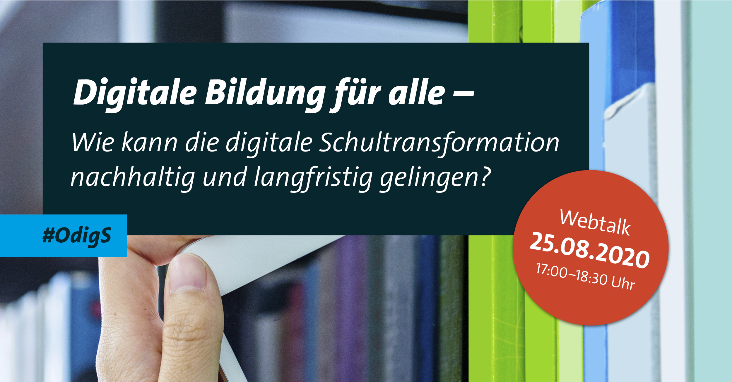 OdigS-Webtalk: Digitale Schultransformation nachhaltig und langfristig gestalten