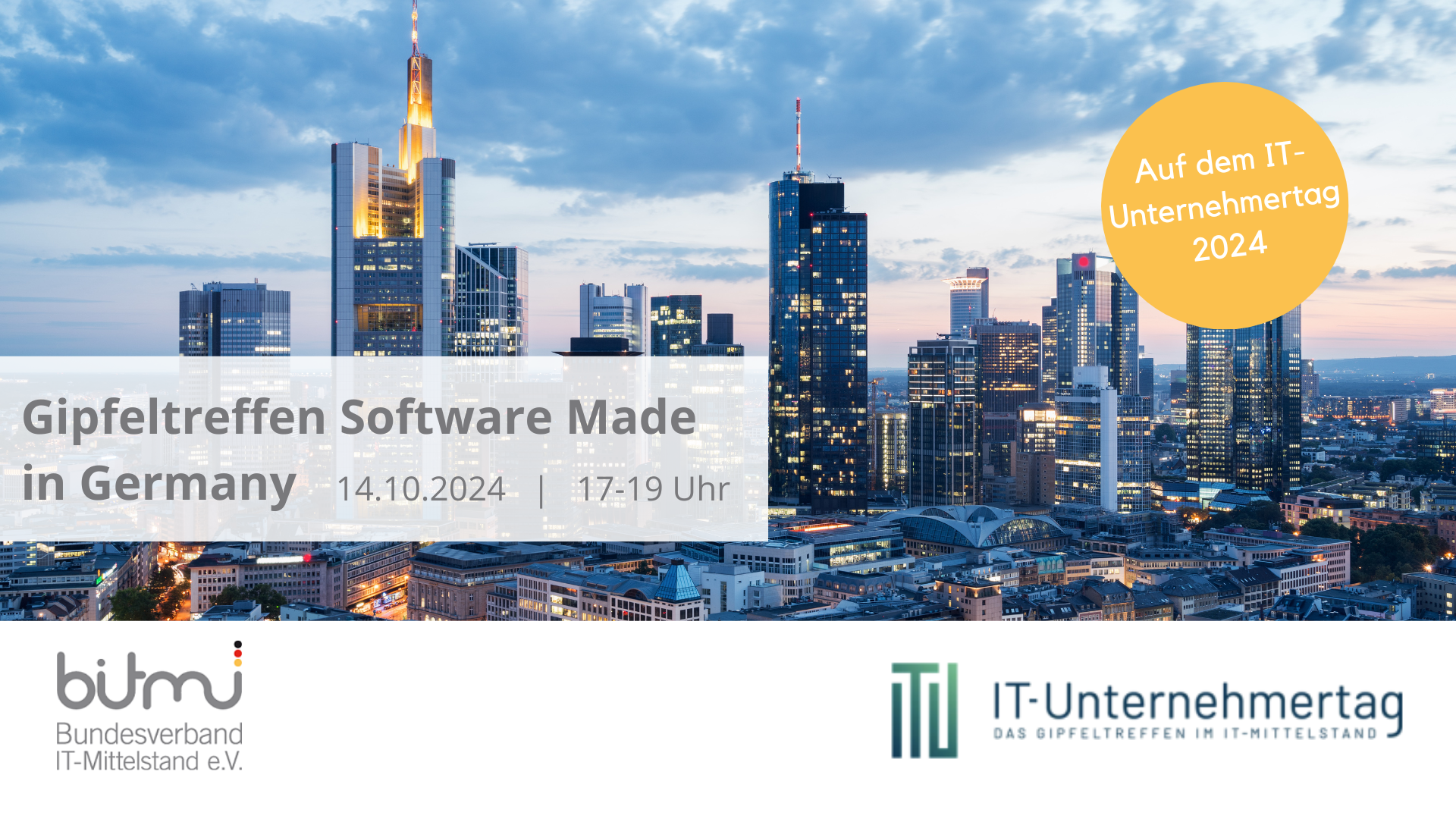 Gipfeltreffen Software Made in Germany