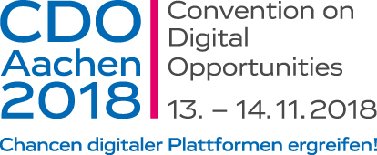 CDO Aachen 2018 – Convention on Digital Opportunities