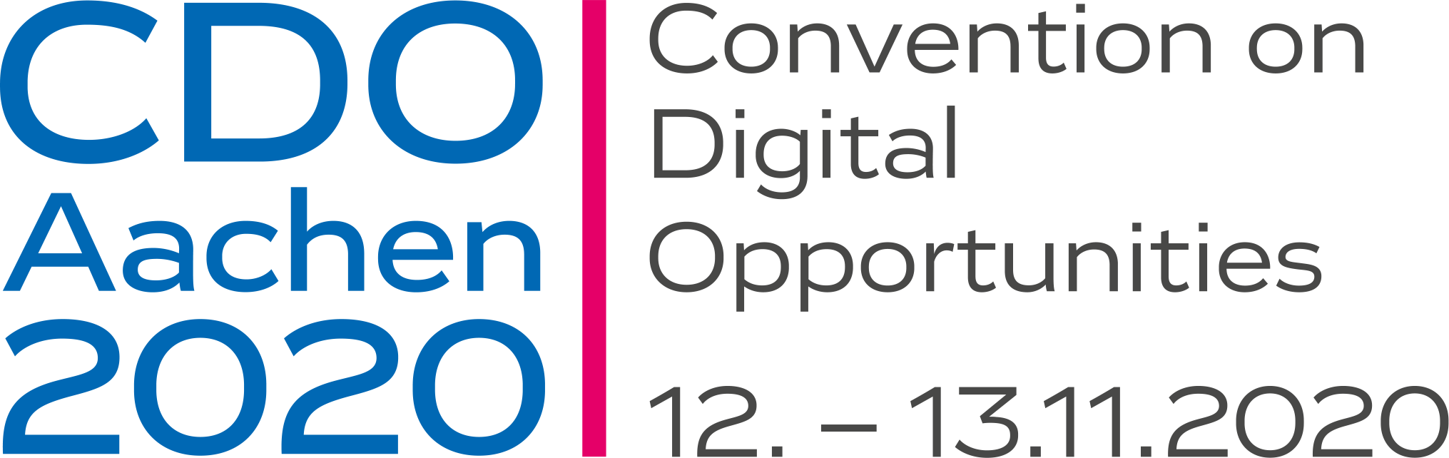 CDO Aachen 2020: Convention on Digital Opportunities