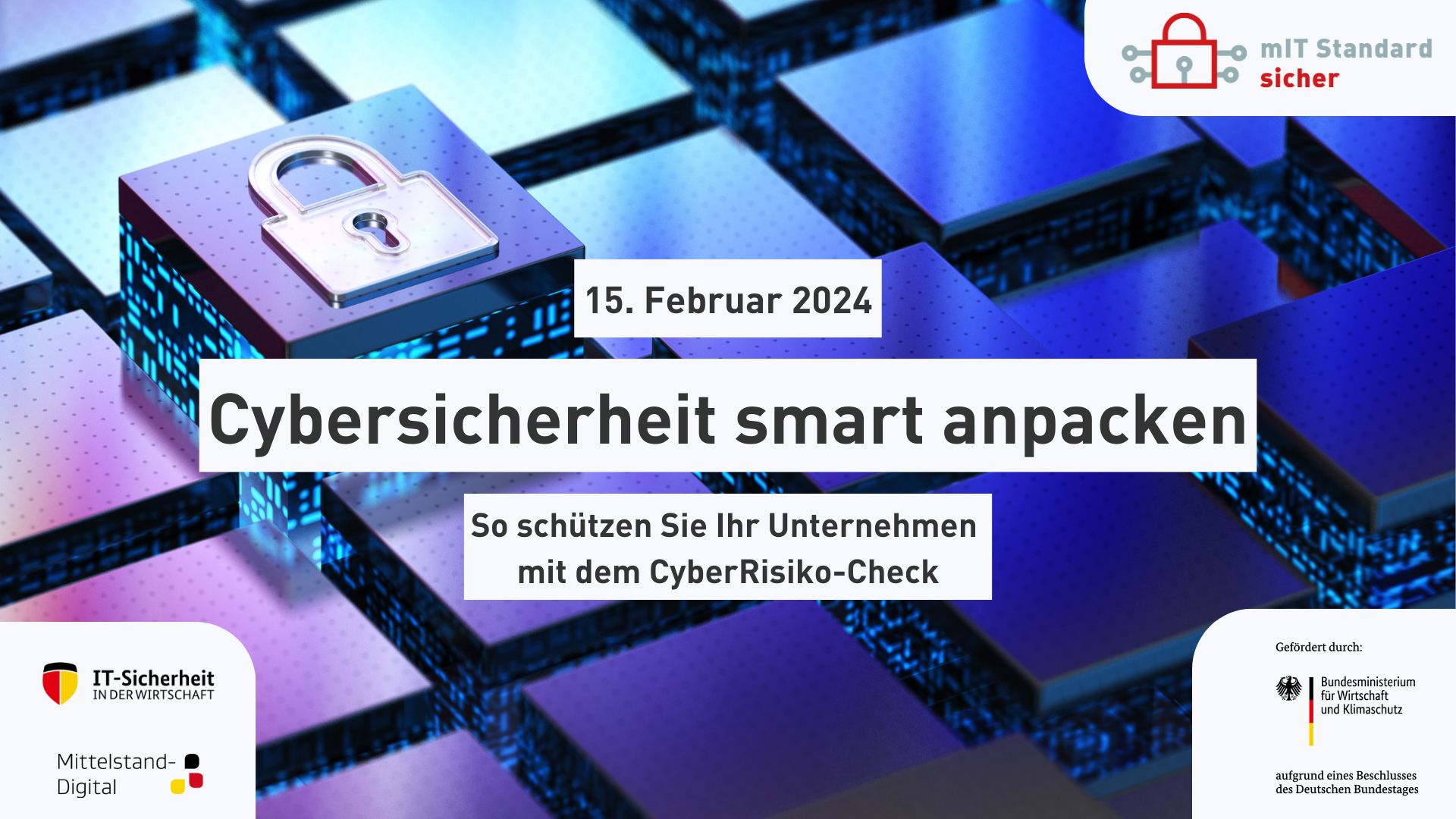 Cybersicherheit smart anpacken