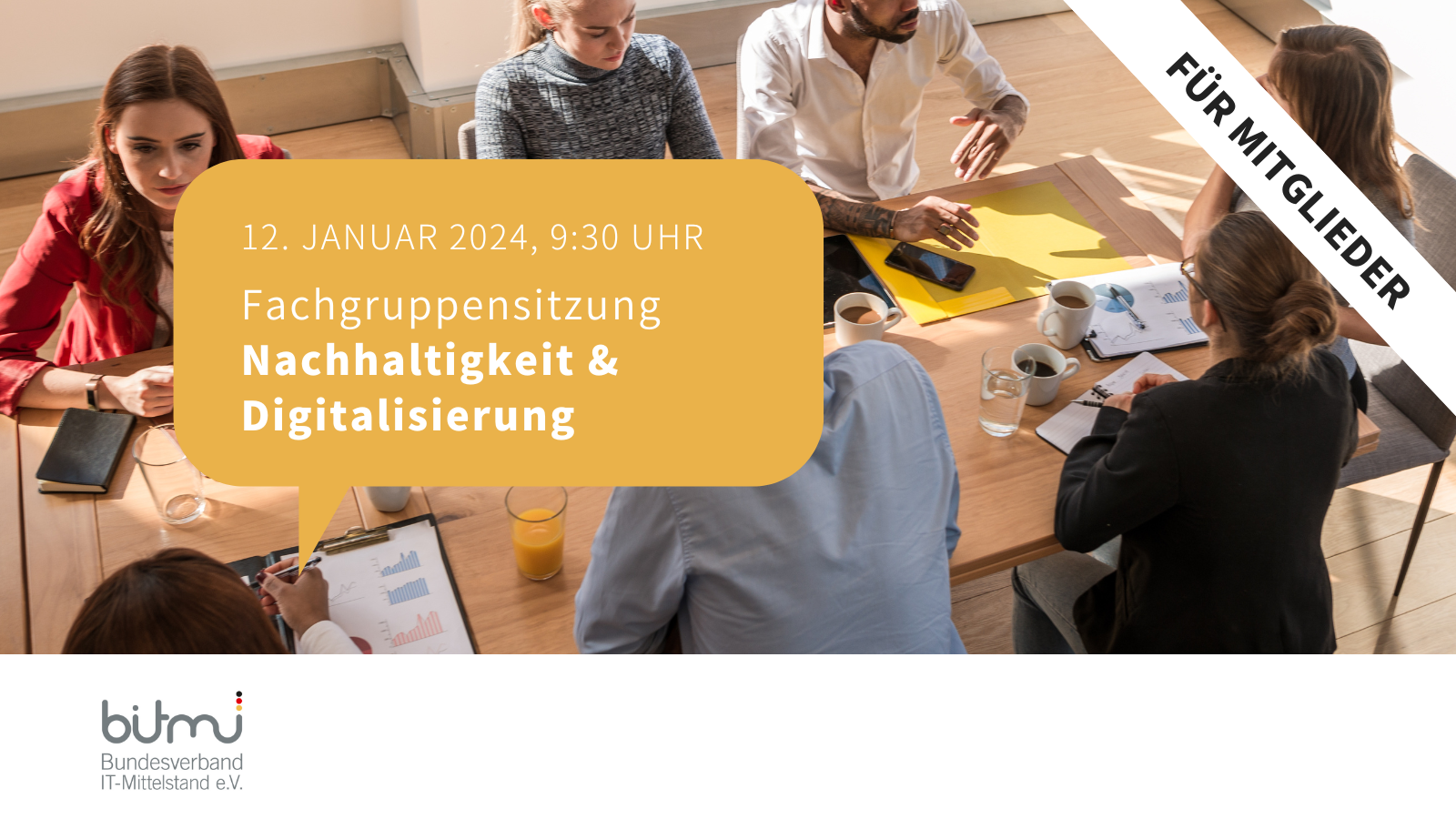 Fachgruppensitzung Nachhaltigkeit und Digitalisierung