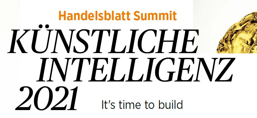 Handelsblatt Summit Künstliche Intelligenz 2021