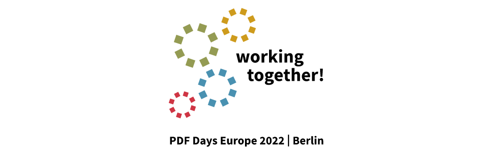 PDF Days Europe 2022 der PDF Association in Berlin