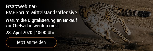 Onventis Webinar: "Warum der Einkauf im Mittelstand zur Chefsache werden muss"