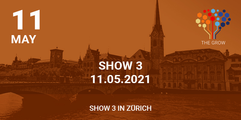 Roadshow THE GROW by SalsUp ─ Show 3 in Zürich