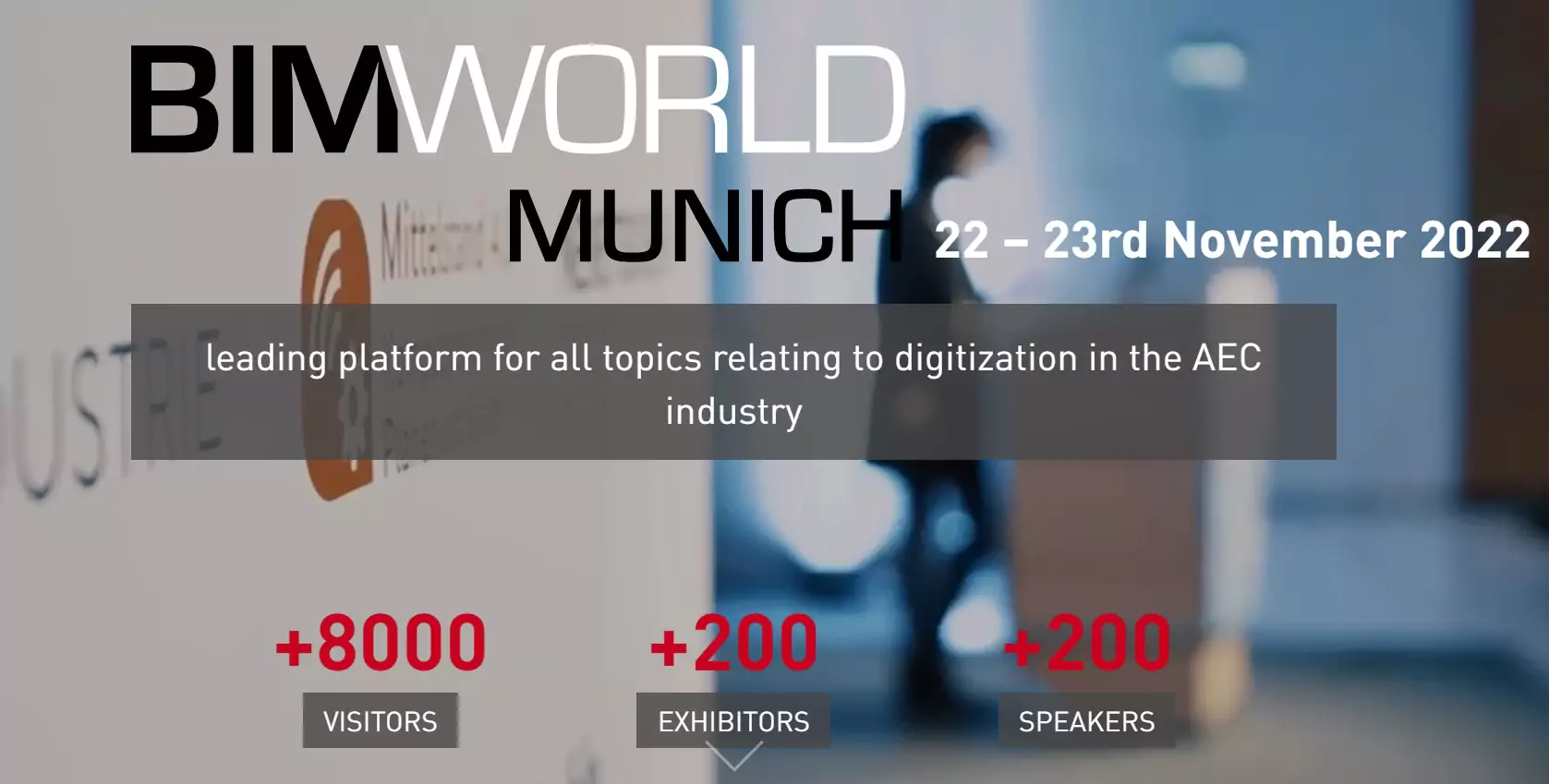 BITMi-Kompetenzzentrum IT-Wirtschaft auf der BIM World Munich 2022