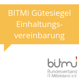 Einhaltungsvereinbarung BITMi-Gütesiegel