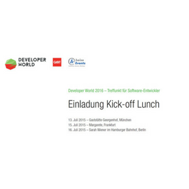 Einladung Kickoff Developerworld